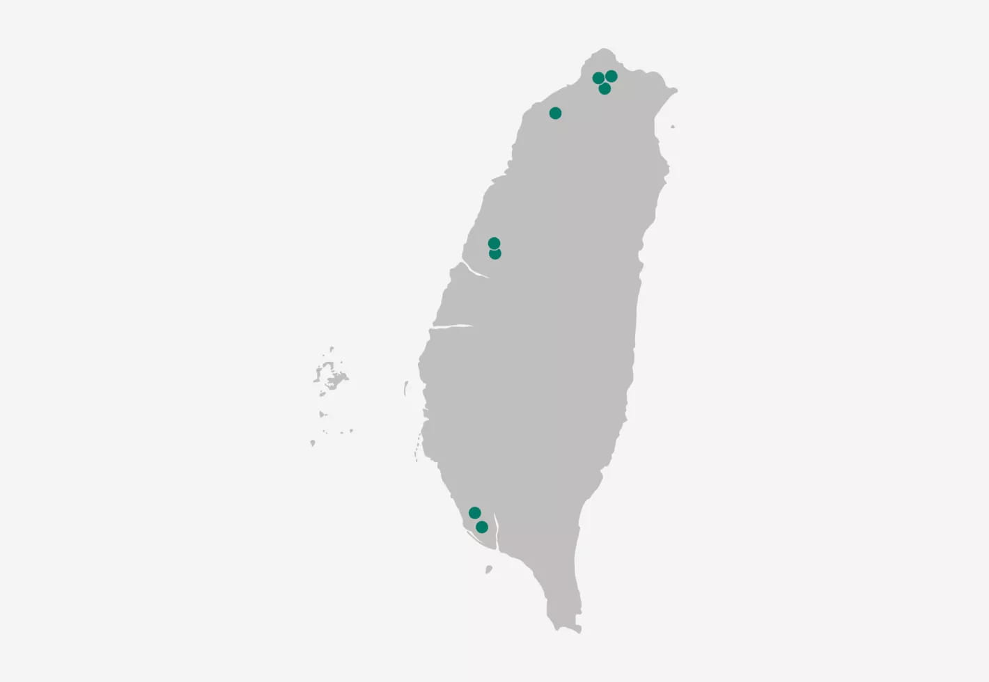 Our presence in Taiwan